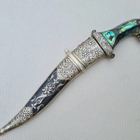 silver-koftgari-and-damascus-blade-2